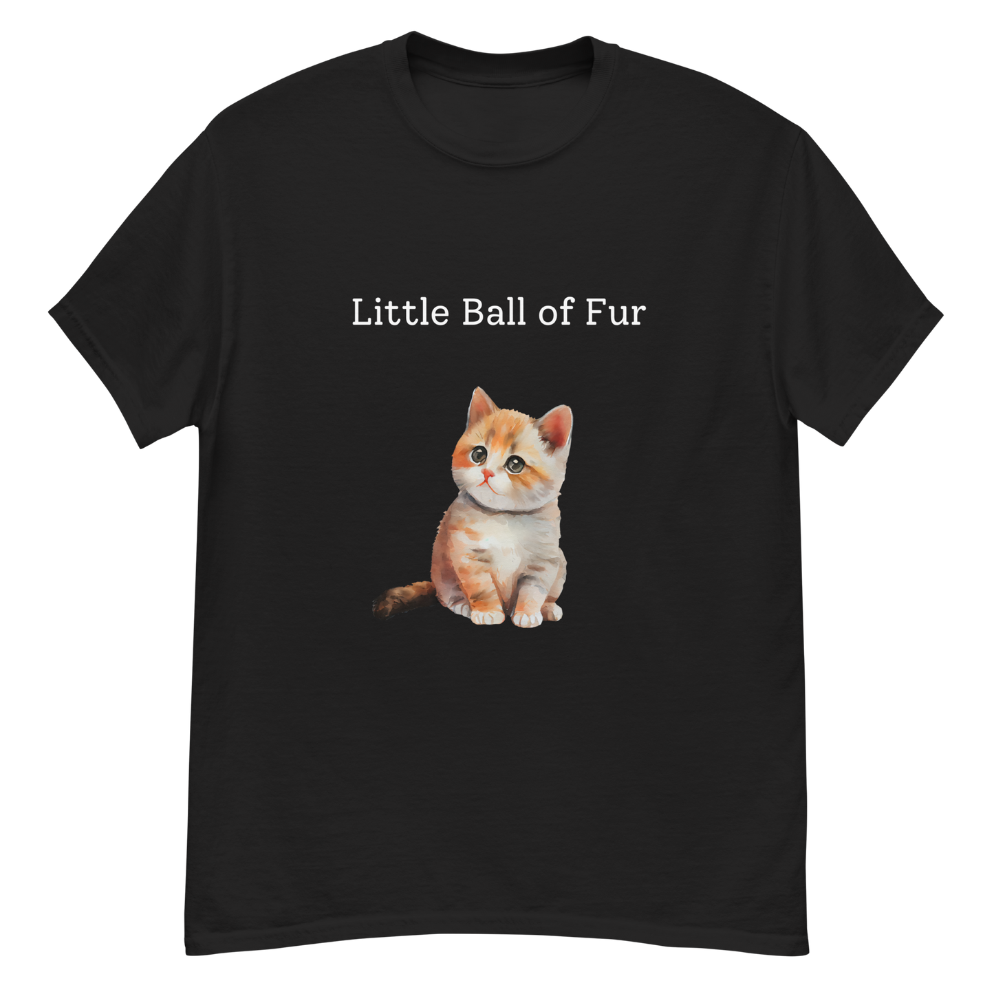 Little Ball Of Fur - ITATAH 100% cotton classic tee