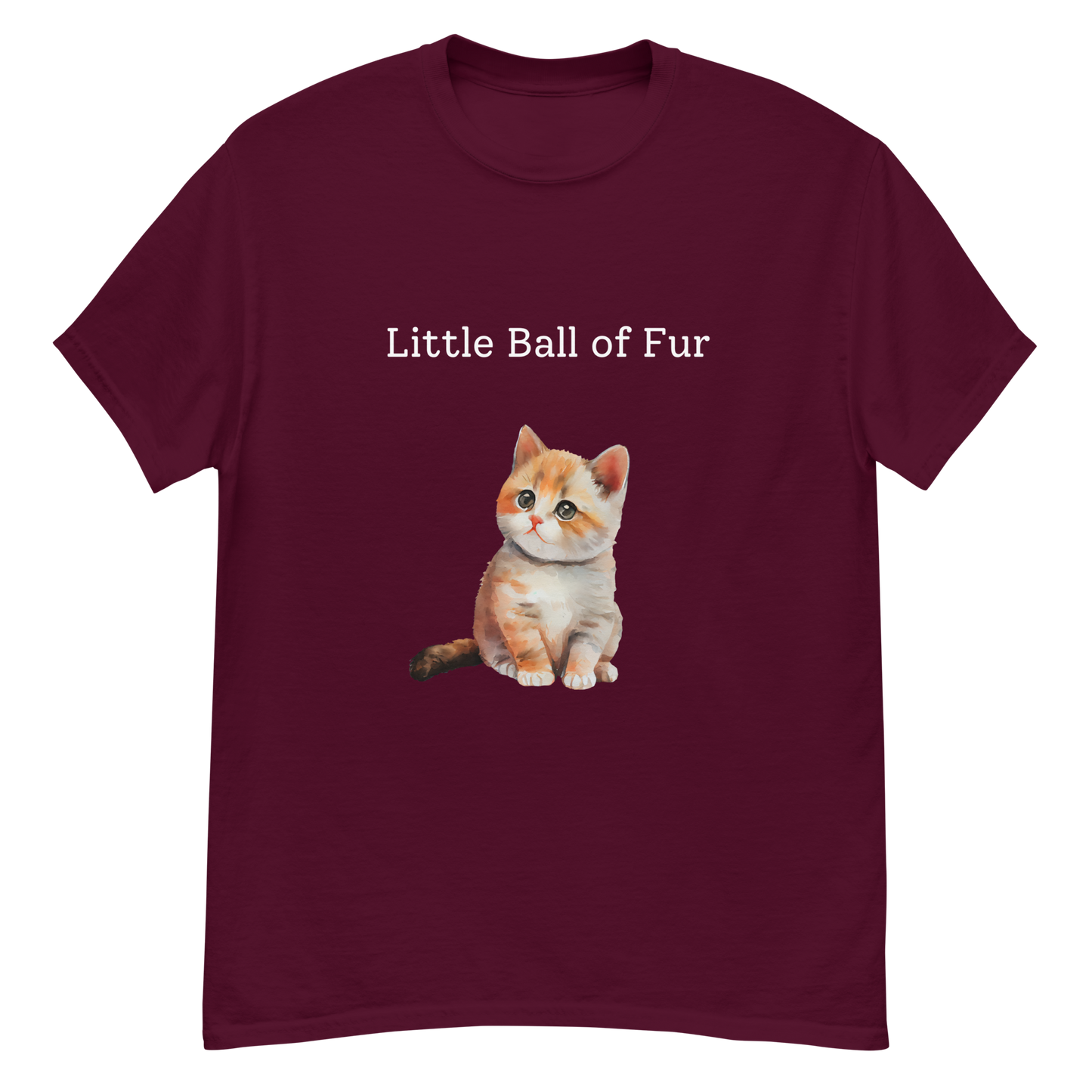 Little Ball Of Fur - ITATAH 100% cotton classic tee