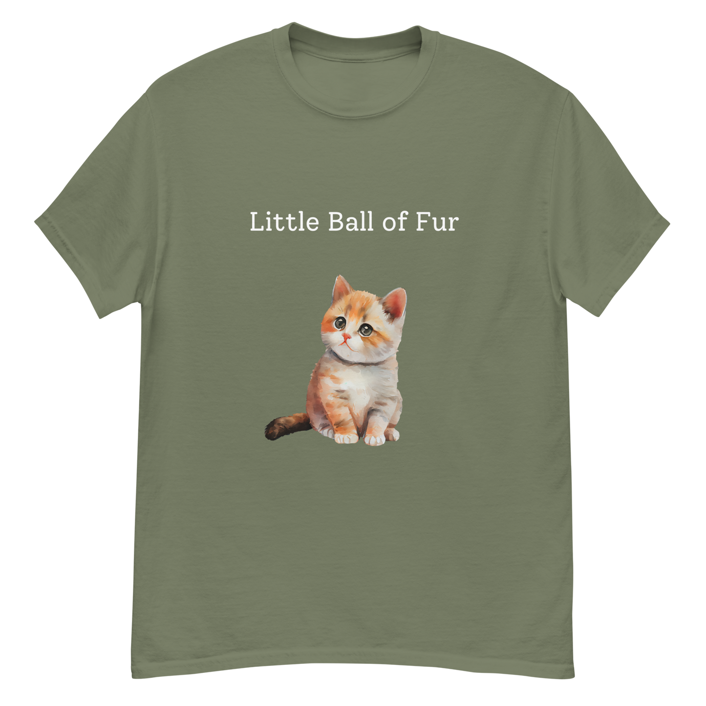 Little Ball Of Fur - ITATAH 100% cotton classic tee