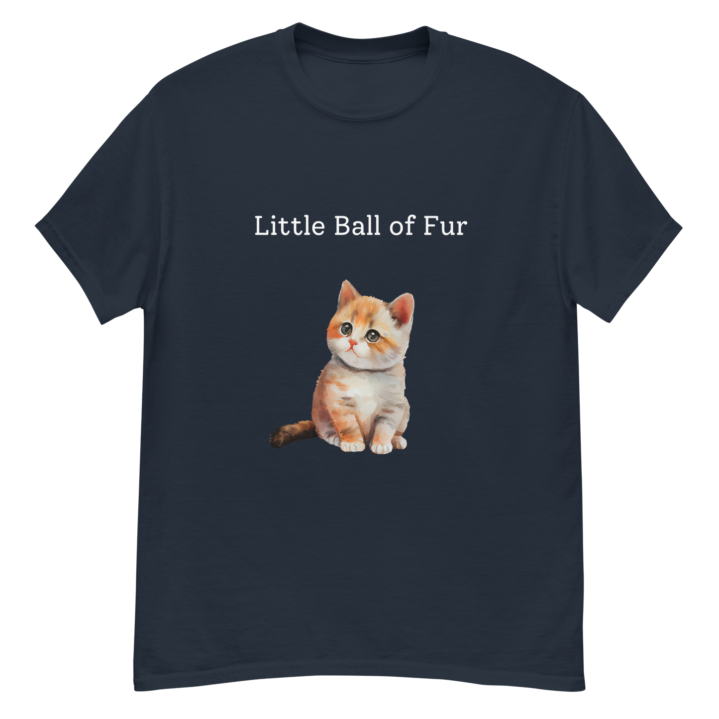 Little Ball Of Fur - ITATAH 100% cotton classic tee