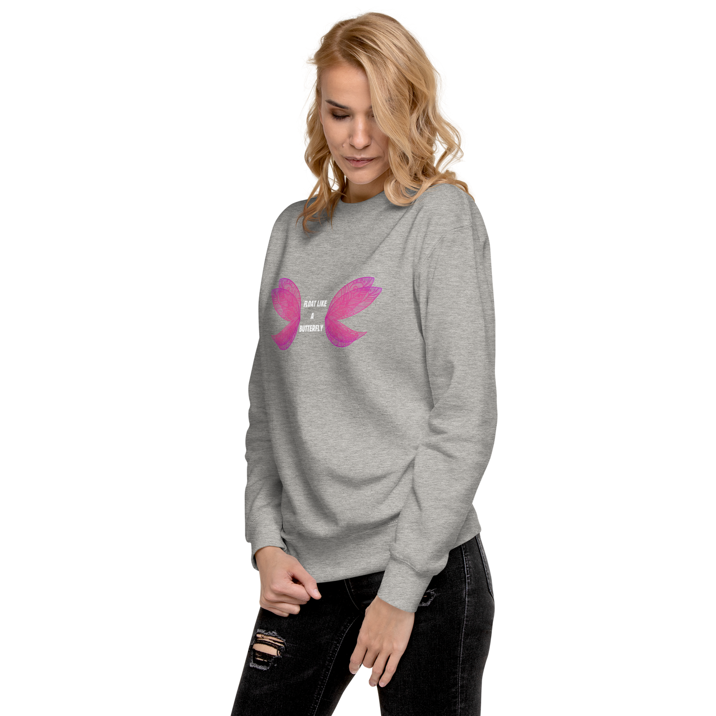 Float Like A Butterfly - ITATAH Unisex Premium Sweatshirt