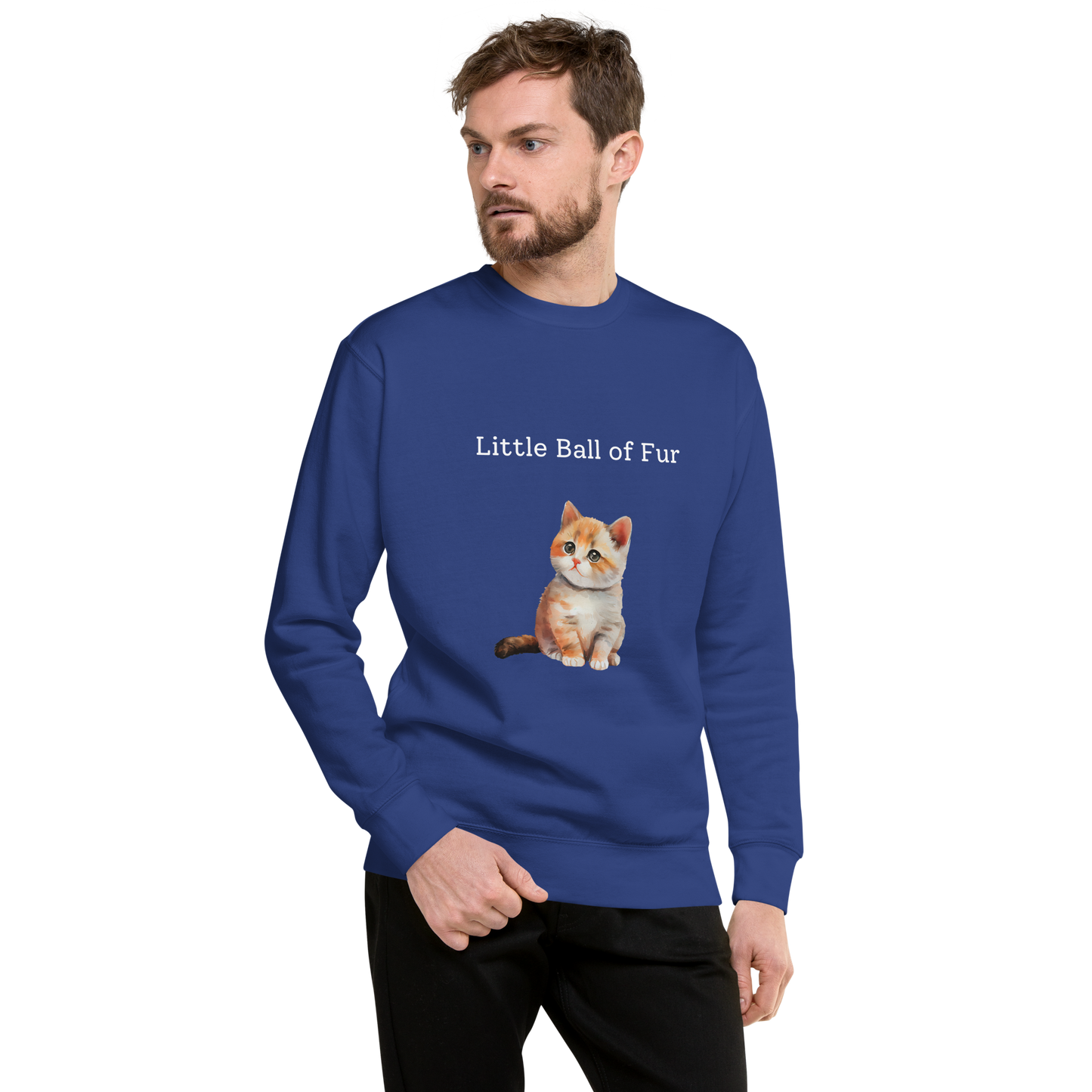 Little Ball of Fur - ITATAH Unisex Premium Sweatshirt